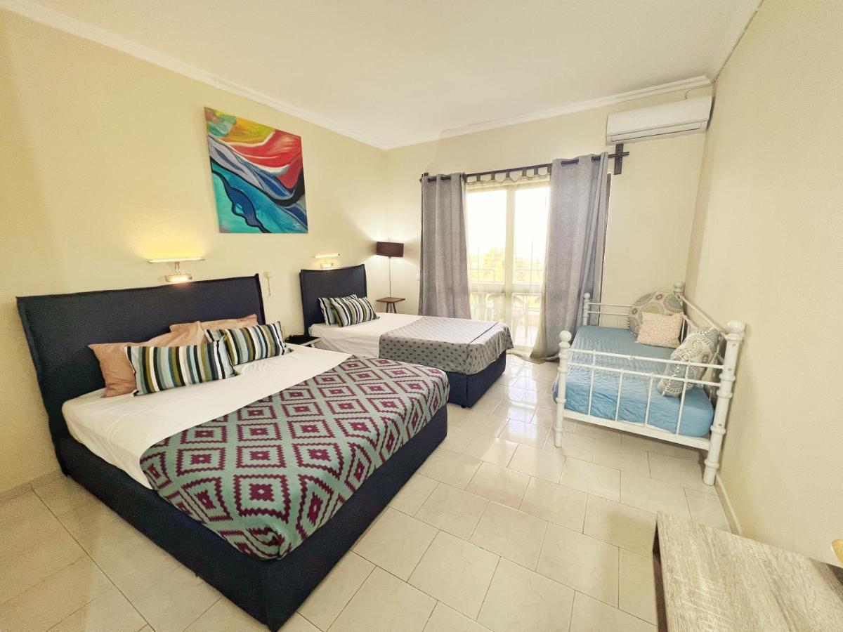 Avra Sunset Sea View Liapades Aparthotel Luaran gambar