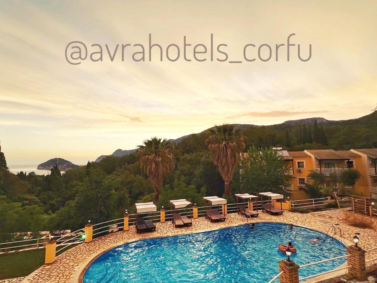 Avra Sunset Sea View Liapades Aparthotel Luaran gambar