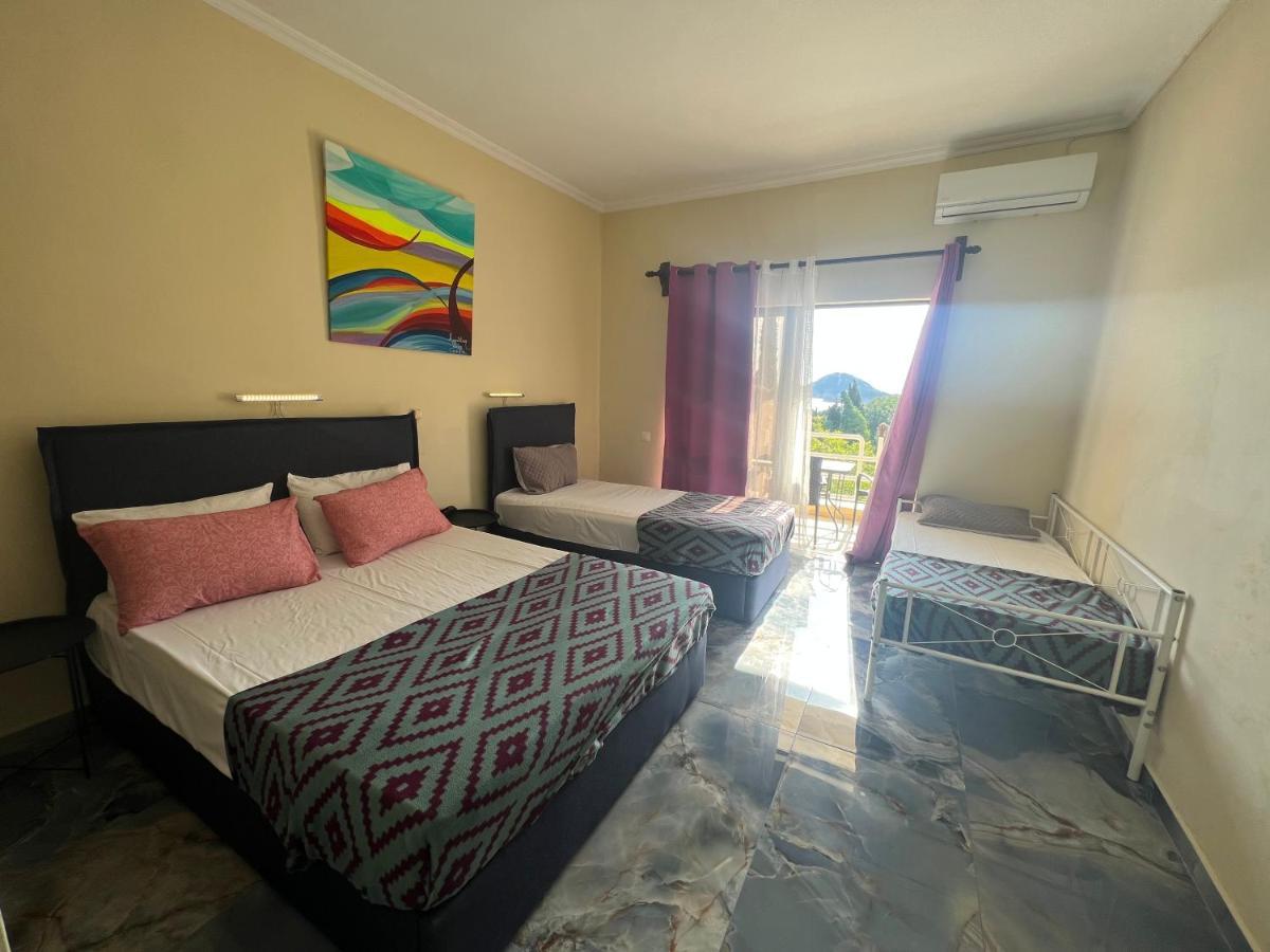Avra Sunset Sea View Liapades Aparthotel Luaran gambar
